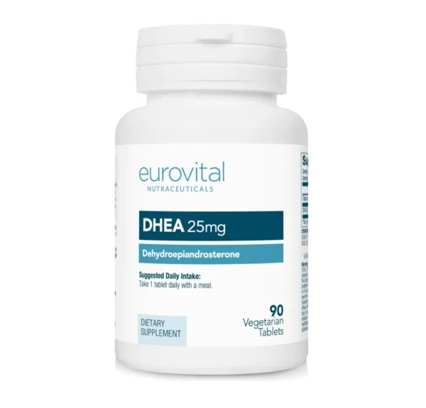 DHEA 25mg | 90 Vegetarische Tabletten Nu 50% korting