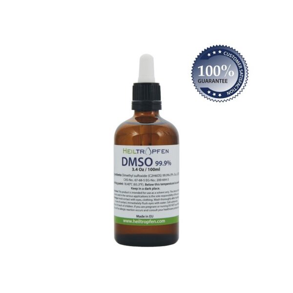 DMSO - GEEN GEUR - VLOEIBAAR DIMETHYLSULFOXIDE 100 ML