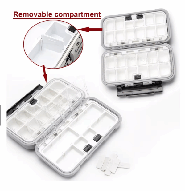 Multifunctionele Pillendoos met Grote Capaciteit - Afbeelding 4