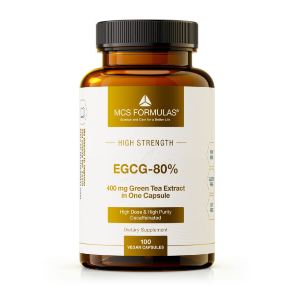 EGCG 80%, 400 mg/capsule